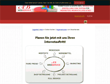 Tablet Screenshot of ab-webservice.de